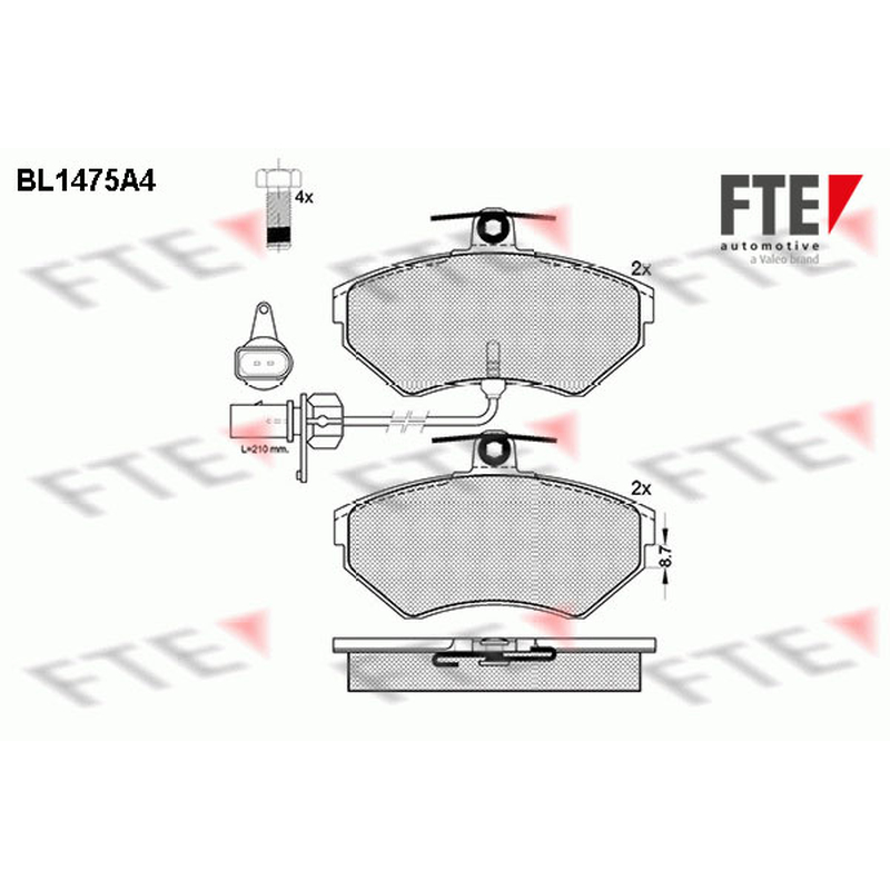 Σετ τακάκια, δισκόφρενα