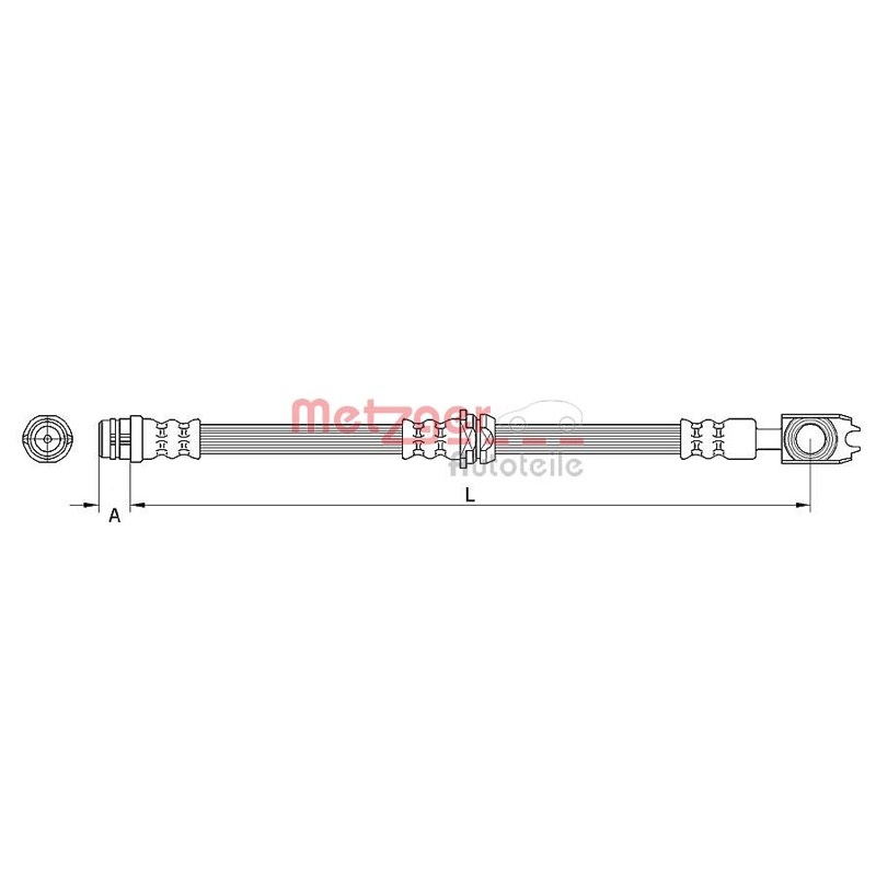 Ελαστικός σωλήνας φρένων