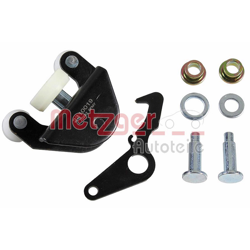 Οδηγός με κυλινδράκια, συρόμενη πόρτα