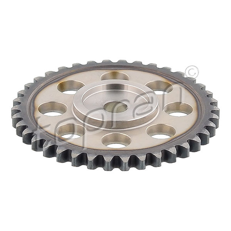 Οδοντοτροχός, εκκεντροφόρος άξονας