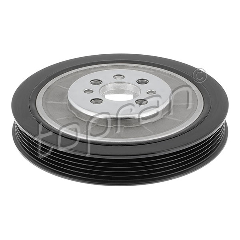 Τροχαλία ιμάντα, στροφαλοφόρος άξονας