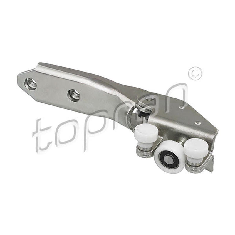 Οδηγός με κυλινδράκια, συρόμενη πόρτα