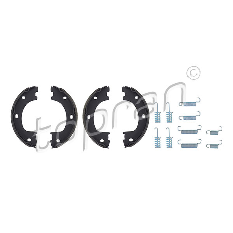 Σετ σιαγόνων φρένων, χειρόφρενο