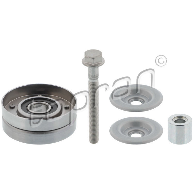 Τροχαλία παρέκκλισης, ιμάντας poly-V